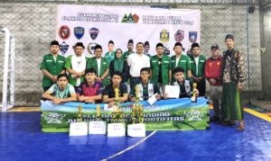 Tendangan Persaudaraan di Lapangan, PC GP Ansor Gelar Turnamen Futsal Se-Dapil VI